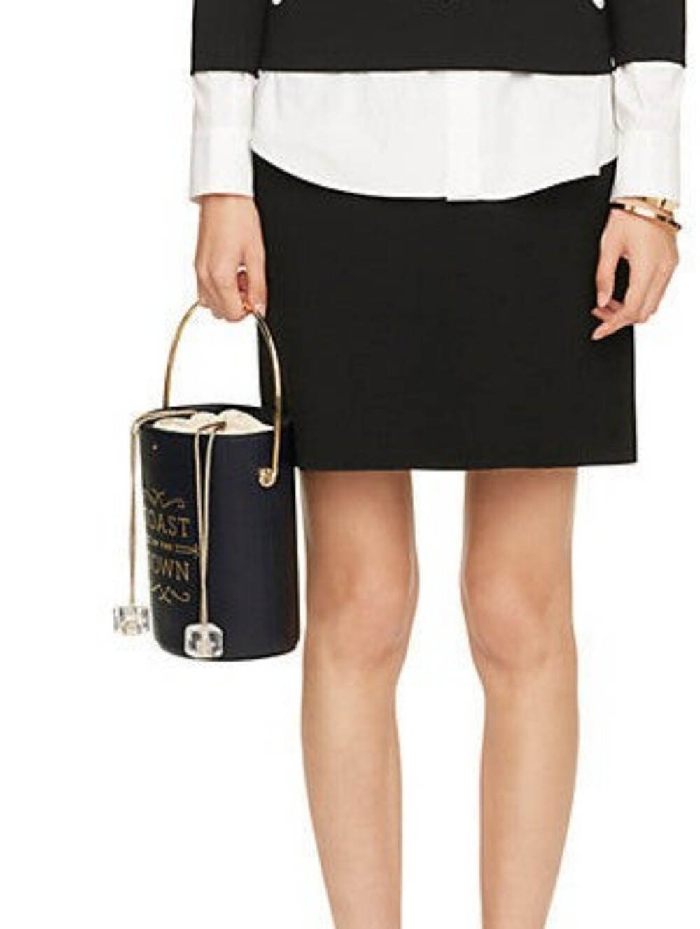 Kate Spade Toast Of The Town Champagne Bucket Bag